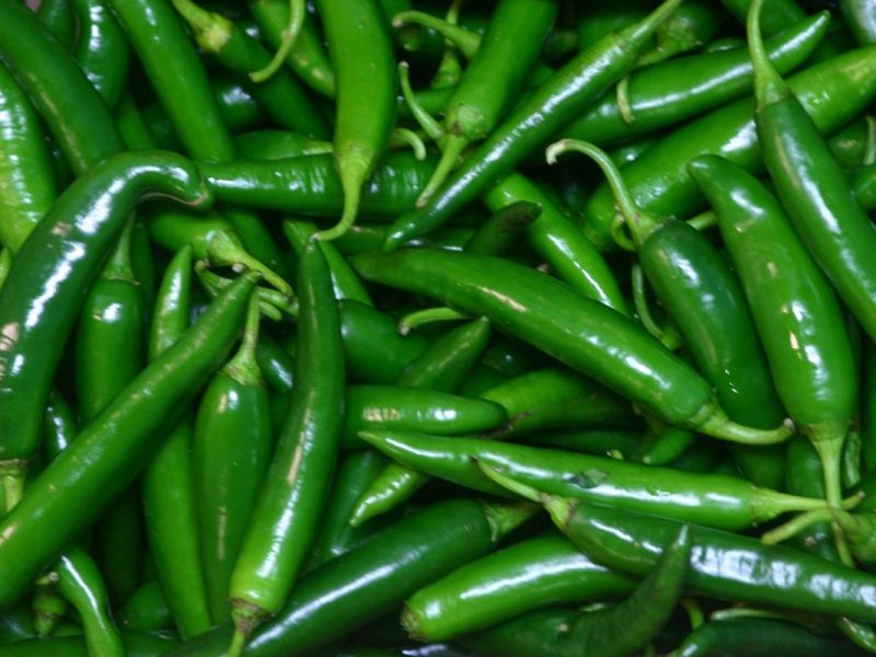 Chillies-green